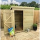 image 5 of 6 x 6 Garden Shed Pressure Treated T&G PENT Wooden Garden Shed + Single Door (6' x 6' / 6ft x 6ft) (6x6)