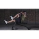image 4 of Adidas Performance Ab Bench - Steel Decline Sit-up Bench with Foam Rollers and Scan to Train QR | Black | Black | One Size