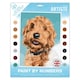 image 1 of Artiste Paint By Numbers, Playful Labradoodle, Single Pack