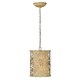 image 1 of Carabel 1 Light Ceiling Mini Pendant Brushed Champagne, E27
