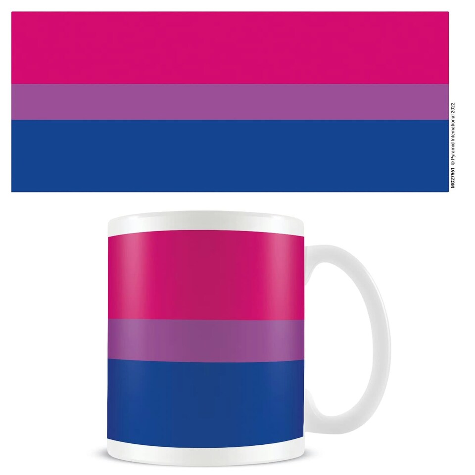 PRIDE (BISEXUAL) FLAG WRAP MUG - MUGS - PRIDE N/A
