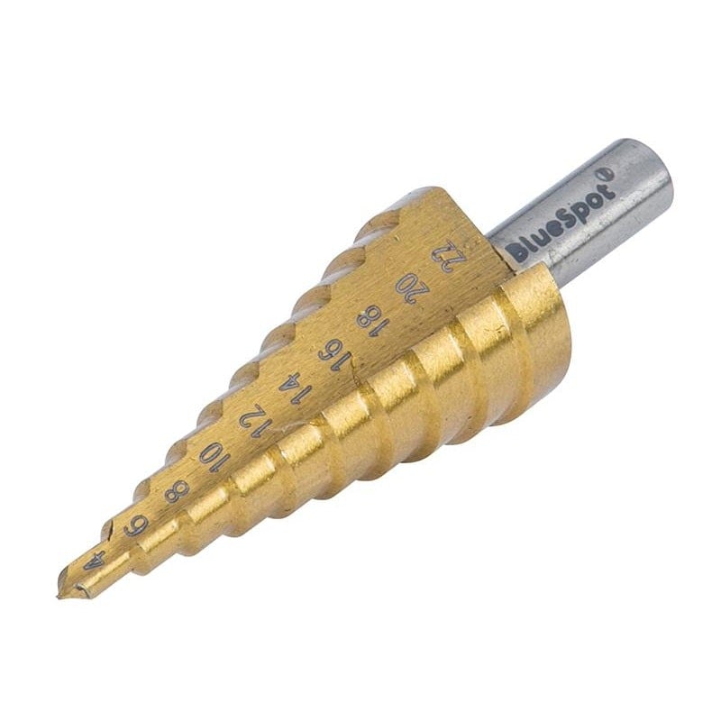 Bluespot Tools Hss Step Drill 4-22mm - Multi Colour - One Size