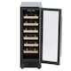 image 5 of SIA WC30SS/1 Undercounter Wine Cooler Fridge, 59L 19 Bottle Capacity, LED Light, Silver Black
