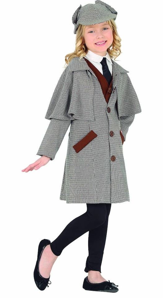 image 1 of Fancy Dress Child Detective - 10-12 Years