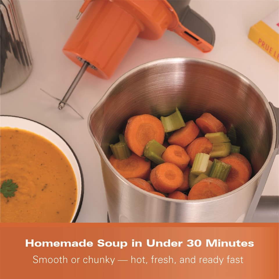 image 1 of Hamilton Beach Intelligent Pro Soup Maker Plus Grey