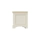 image 5 of Faire Ottoman Blanket Box in Putty with Oak Top Cream