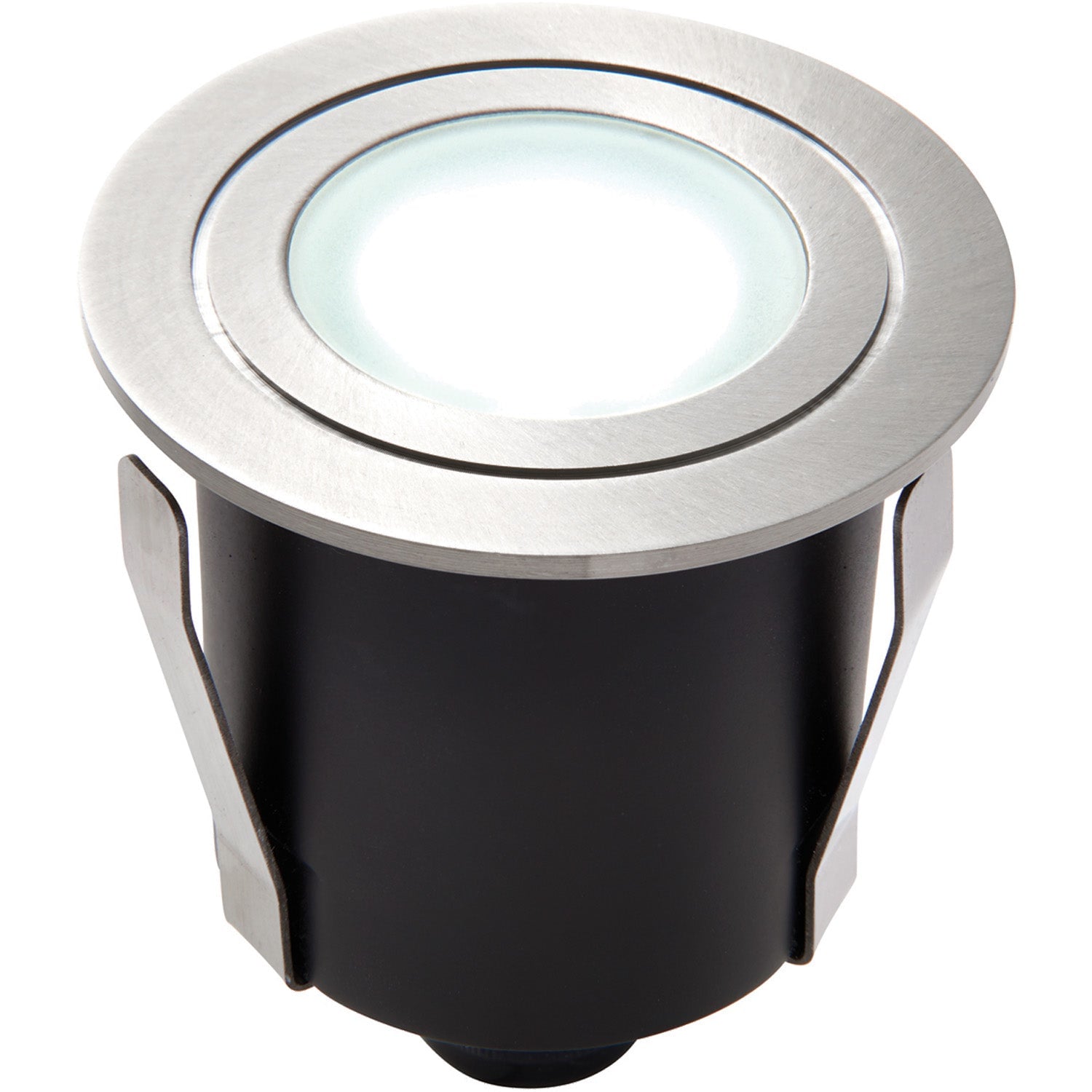 Loops Recessed IP67 Guide Light - 1.2W Daylight White LED Marine Grade Stainless Steel in Metallics