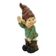 image 1 of GardenKraft 11039 Naughty Gnome Garden Statue