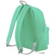 image 2 of Bagbase Original Plain Backpack - Mint Green/Light Grey - One Size