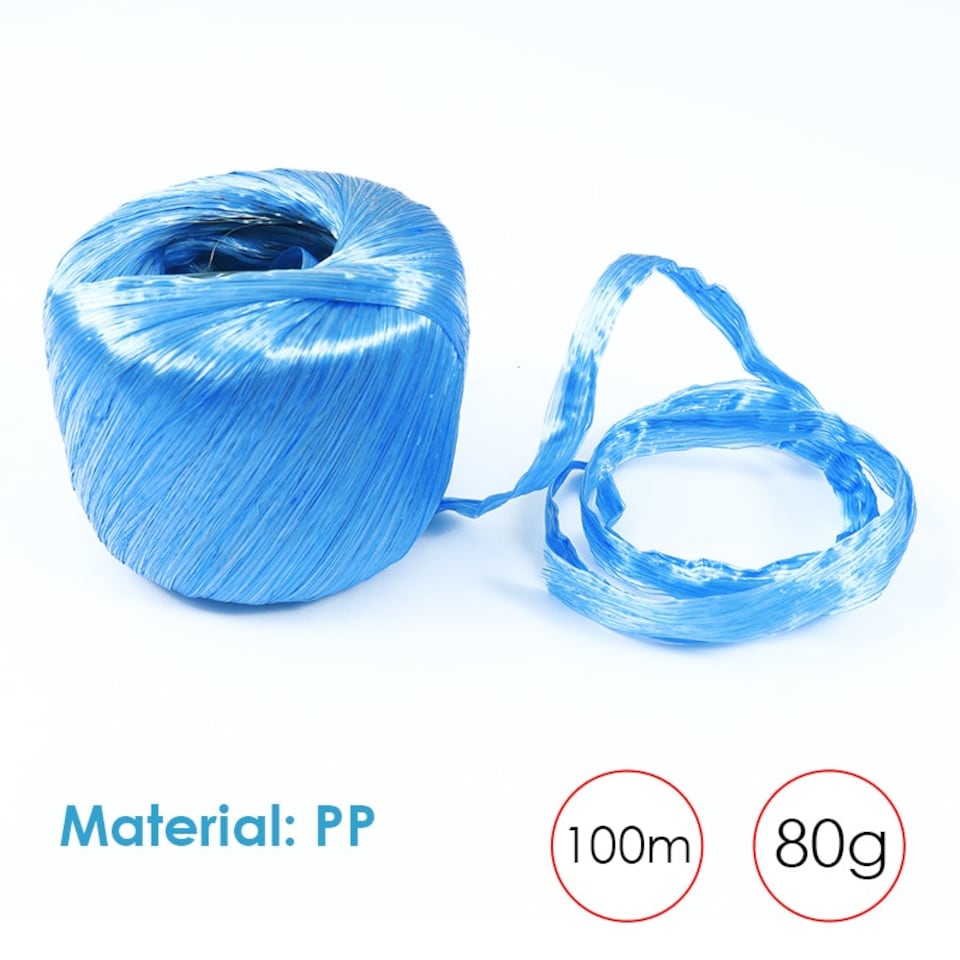 image 1 of 100m Coloured PP String Rope 80g