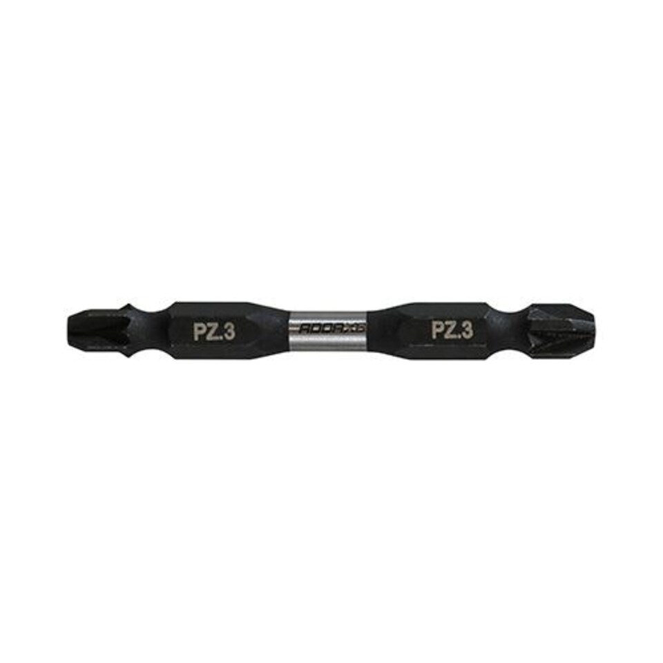 image 1 of Timco - Impact Driver Bits - PZ - Double Ended (Size No.3 x 65 - 2 Pieces)