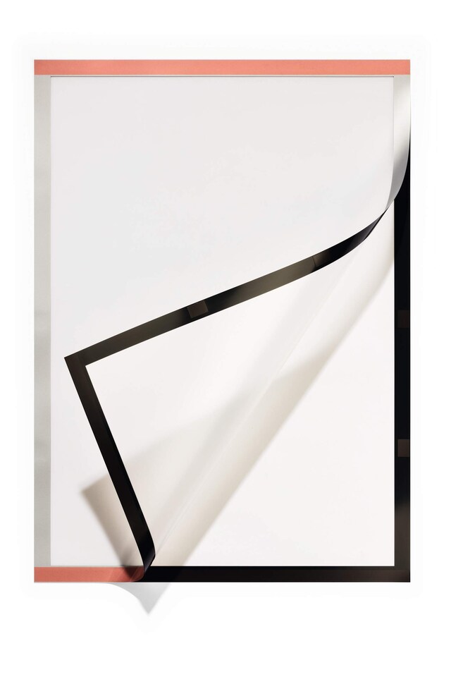 image 1 of Durable DURAFRAME UV Poster Adhesive Magnetic Signage Frame | A1 Silver | Silver