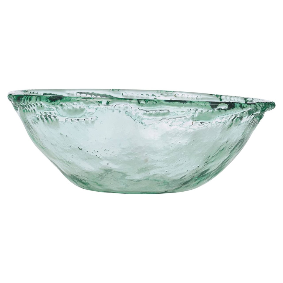 image 1 of Large Glass Fruit Bowl 29cm