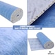 image 8 of NOVECRAFTO Carpet Underlay – 11mm Thick High-Density PU Foam Roll for Bedroom, Living Room & Stairs – Soft, Comfortable, Heat & Sound Insulating Blue | 5 sqm
