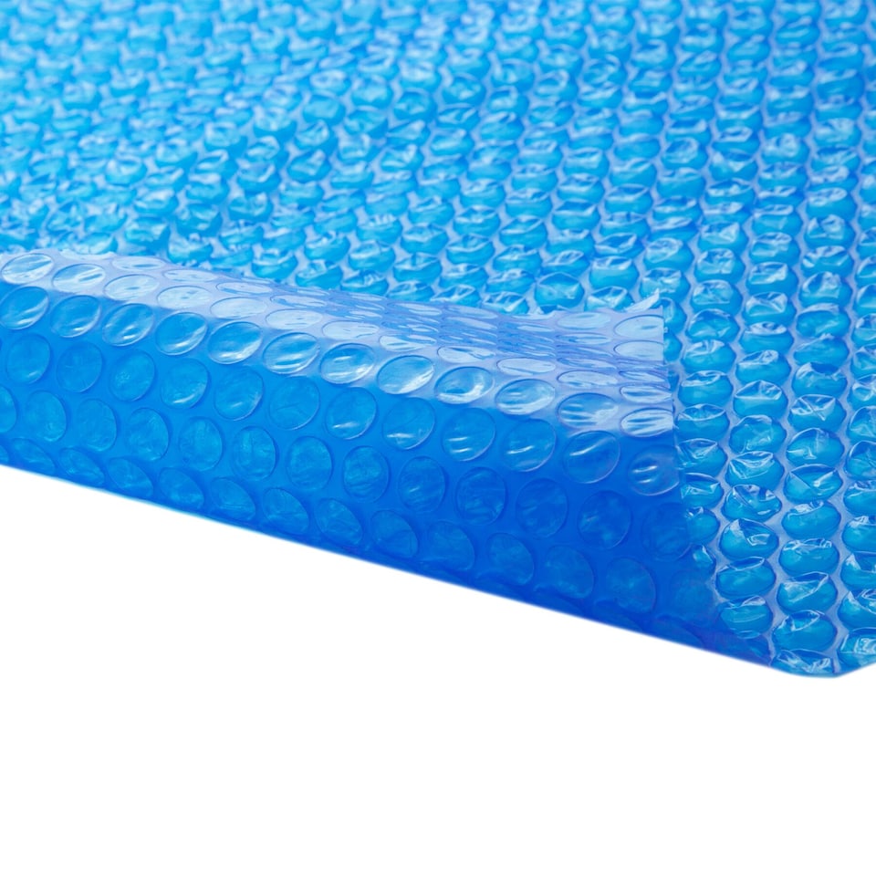 image 1 of Pool Solar Cover to Protect and Warm Rectangular Swimming Pool | Blue | blue | 1