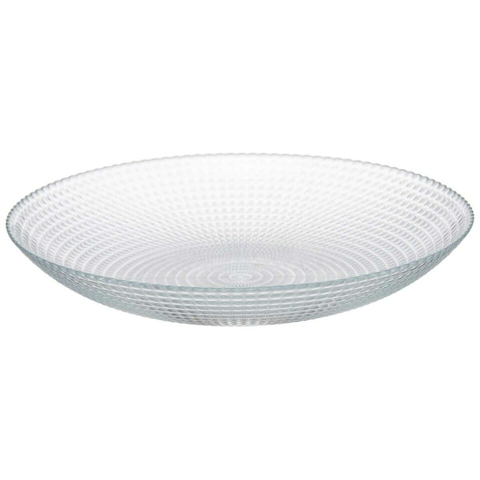 image 1 of Plate set Pasabahce Generation Transparent Glass 23 x 7 x 23 cm (4 Units) N/A