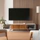image 1 of Acoustic Wooden Wall Panelling Walnut 300cm