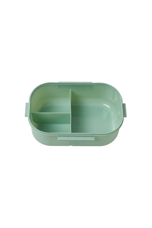 image 1 of Living and Home Portable Lunch Box Set with Insulated Bag, Green | Green