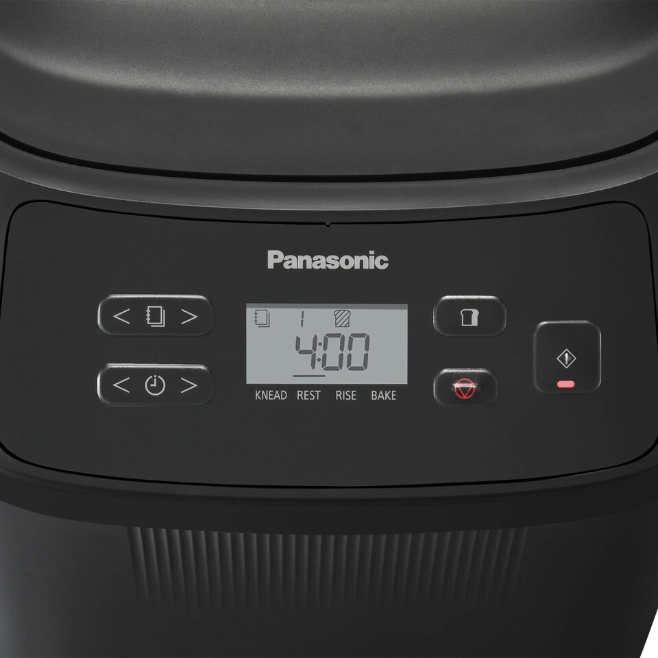 image 1 of Panasonic 400g Automatic Mini Breadmaker Black