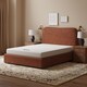 image 4 of Visco Therapy 15cm Deep Thrive Kids Cool Blue Support Foam Mattress for Cooler Sleep and Gentle Pressure Relief | White | White | Not provided | 1