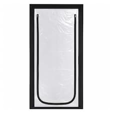 Heavy Duty Reusable Zip Door Dust Barrier Guard Protection Kit | Clear | 1