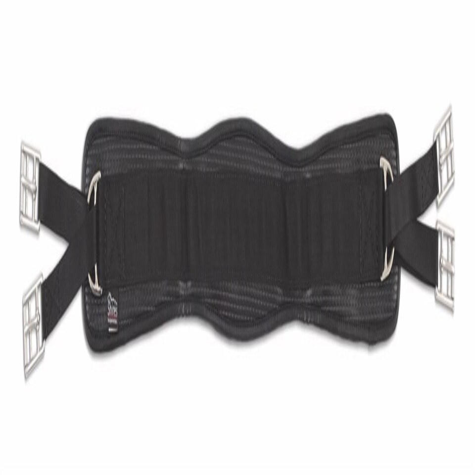 image 1 of Shires Humane Anti-Chafe Girth Black | Size: 52 Inch
Colour: Black
