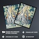 image 2 of Mist Waterfall Mt. Kurokami Vintage Japan Wall Art Print Hokusai 24x32"