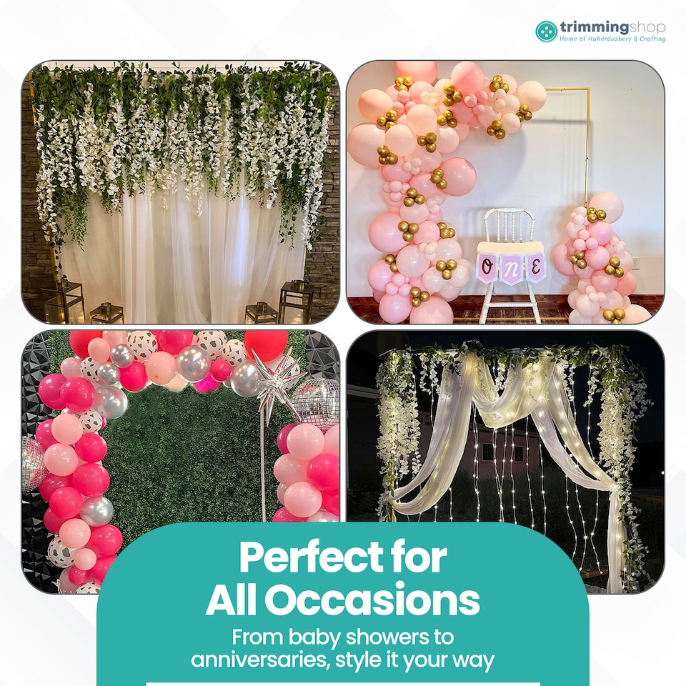 image 1 of Square Arch Stand Party Background Decoration, Garden Arbors - 200cm x 200cm