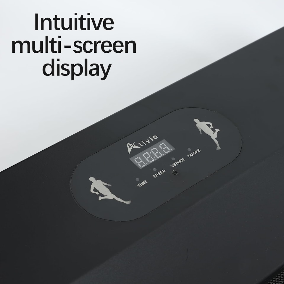 image 1 of Alivio 2.5HP Under Desk Digital Treadmill With Remote And LCD Display