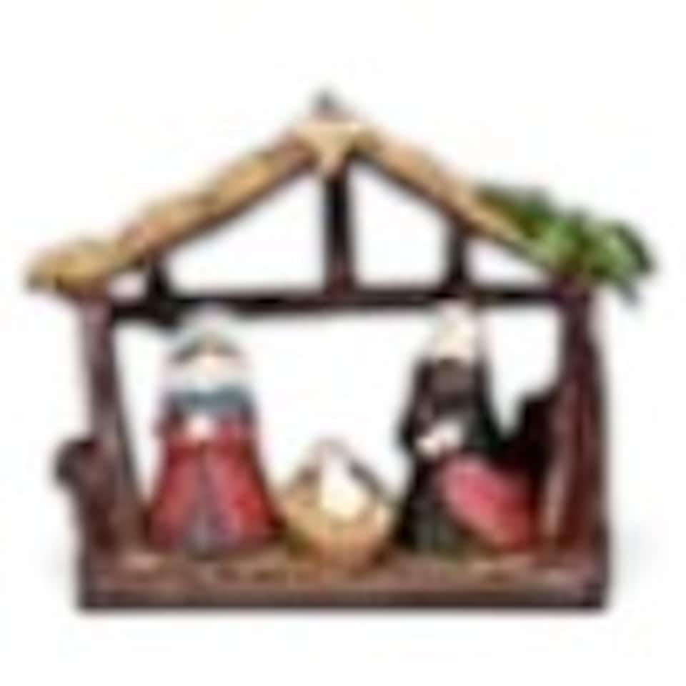 image 1 of Gisela Graham Christmas Nativity Scene Decoration