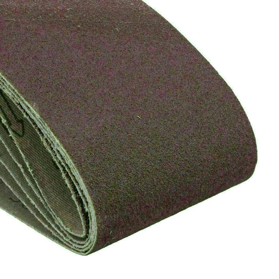 image 1 of 457mm x 75mm Mixed Grit Durable Abrasive Sanding Power File Belts Sander 10pk