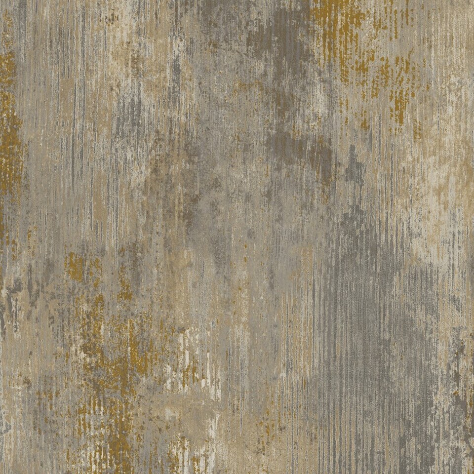 image 1 of Grandeco Vincenzo Distressed Luxury Italian Plaster Wallpaper Taupe | Brown | Taupe | 5.32