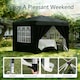 image 3 of Rattantree Pop Up Gazebo Canopy Tent 3x3m Waterproof Outdoor Shelter
