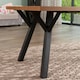 image 3 of Molveno 160cm Wooden Dining Table