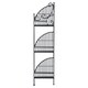 image 2 of Quarter Corner Folding Garden Etagere Multi