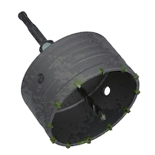 110mm Metric Core Drill with SDS Plus Arbor + Pilot Drill Brick Stone Cutter