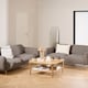 image 5 of Westham 2.5 Seater Sofa in Dusty Brown Fabric