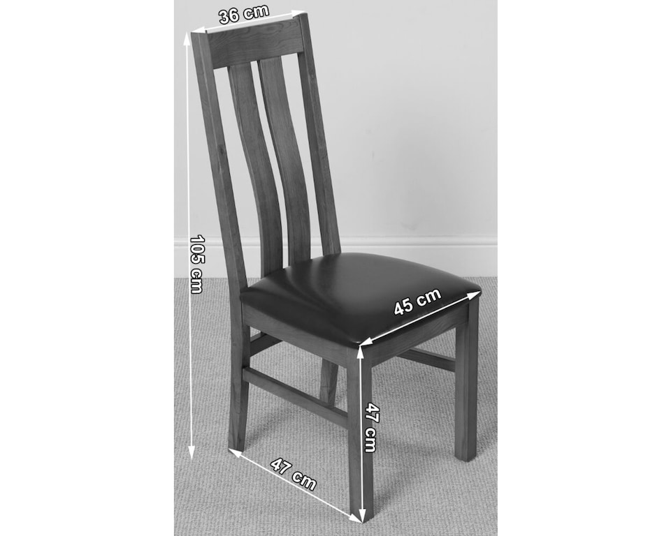 image 1 of Oslo 150 x 90 cm Medium Oak Dining Table and 4 Princeton Chairs | Brown | Brown