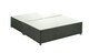 image 1 of Charcoal Linen No Drawer Divan Base Single