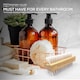 image 4 of Double-Sided Wooden Nail Brush Heavy Duty Natural Bristle Hand Scrub Brush for Fingernails and Toes - Pack of 12 | White | White | 12