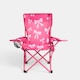 image 6 of OHS Kids Bows Camping Chair Folding Garden Outdoor Picnic Seat | Pink | Hot Pink