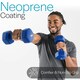 image 4 of Neoprene Hex Dumbbells (7kg)