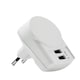 image 1 of MidOcean Skross USB Charger (EU Plug) - White - 6cm x 5cm x 6cm (UTMO1220)
