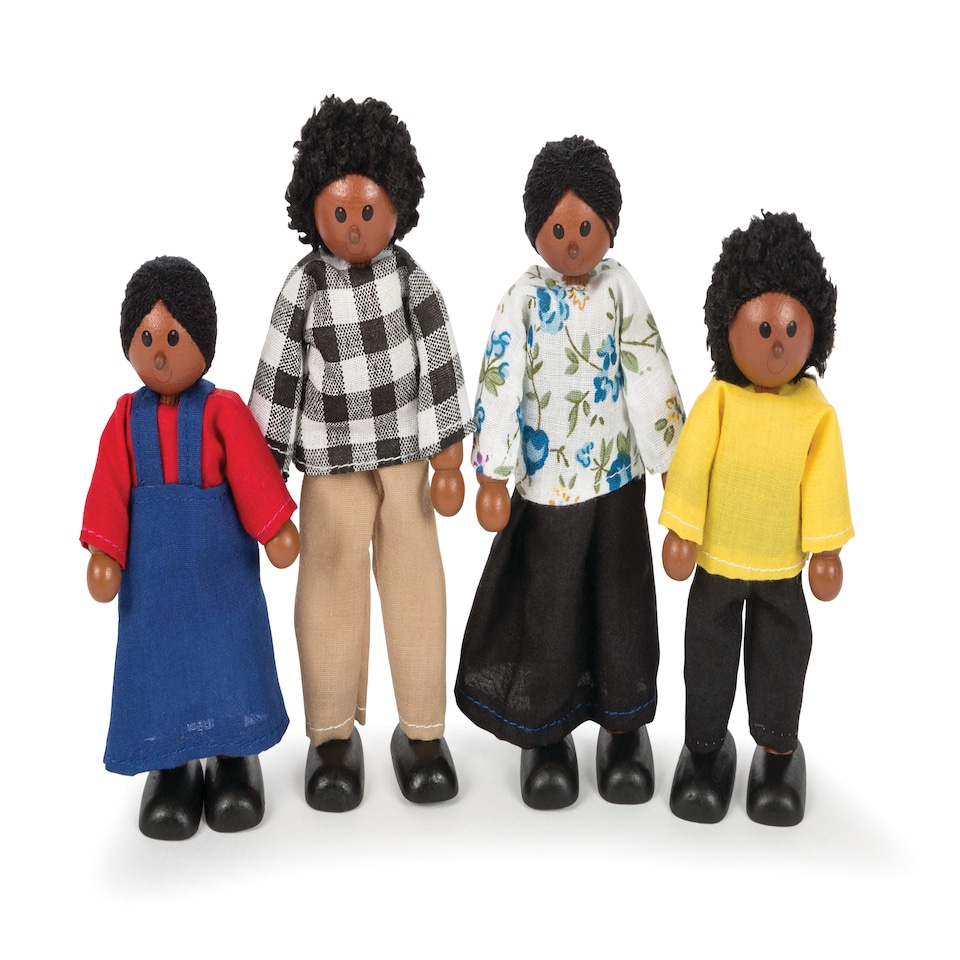 Multicultural Dolls - Black Family