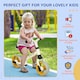 image 6 of AIYAPLAY 8  Baby Balance Bike with Adjustable Seat, Lightweight Training Bike for Children with EVA Wheels, Easy Installation, No Pedals, for Ages 18-48 Months - Orange