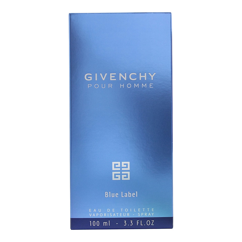 image 1 of Givenchy Pour Homme Blue Label Eau De Toilette 100ml | Blue | 0400-Azul | 100ml