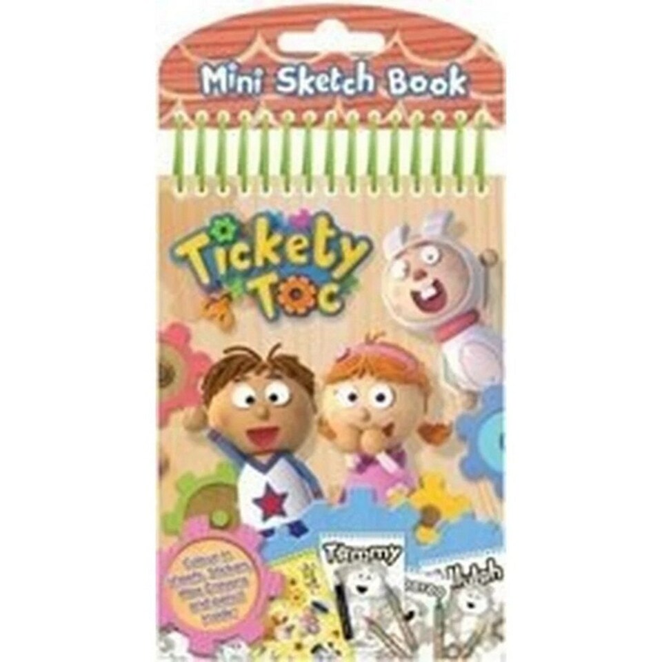 Tickety Toc Mini Sketchbook - Multicoloured - Mini