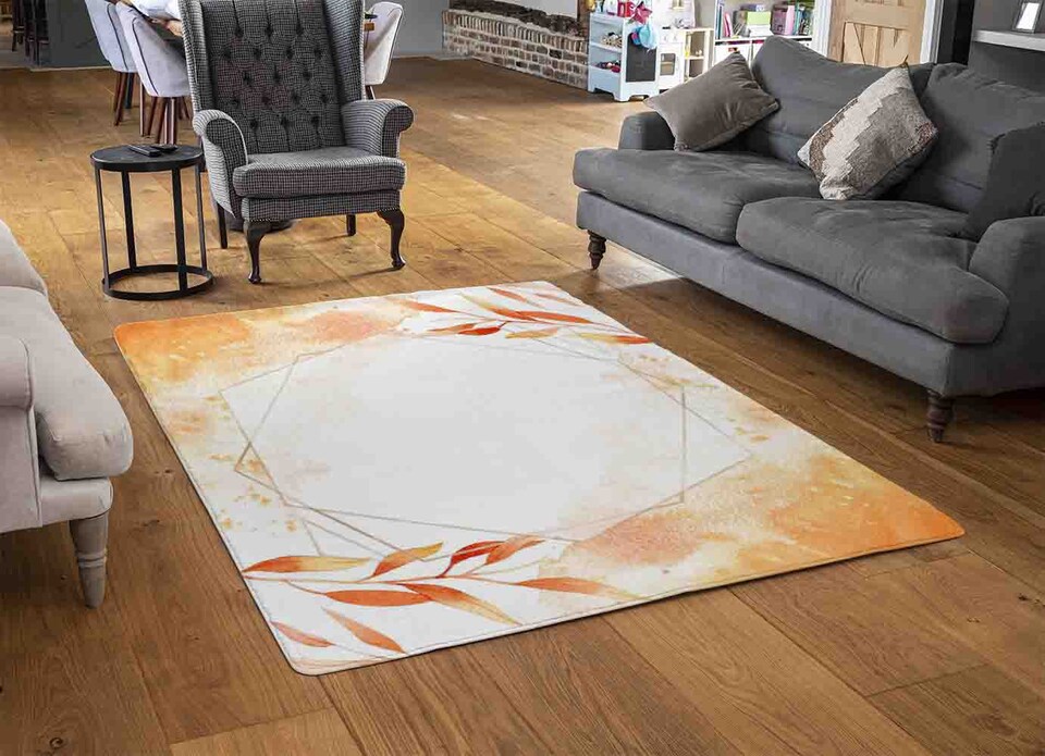 image 1 of Autumn Leaves Rug | Multi