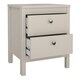 image 5 of Madrid Bedside Table 2 Drawers in Cashmere N/A