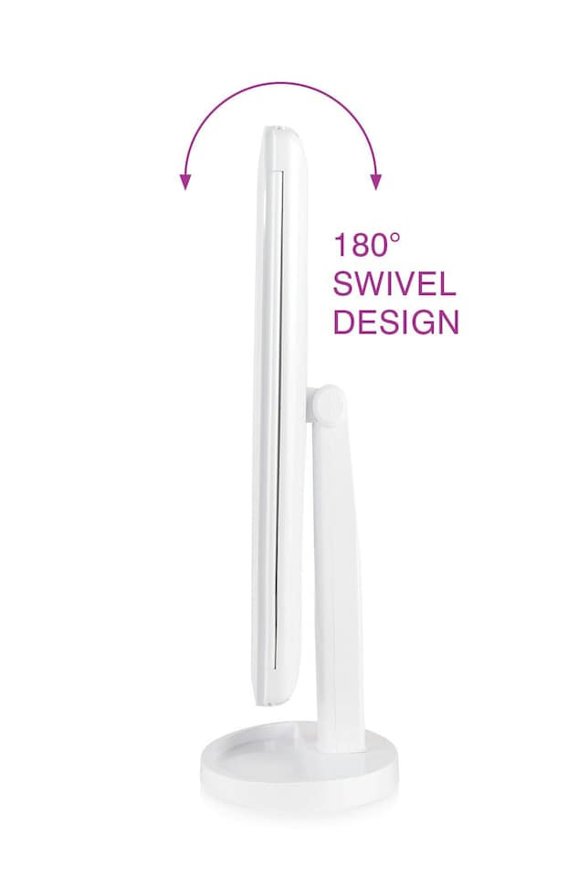 image 1 of Full Size LED Makeup Mirror 1x 3x 5x & 10x Magnification